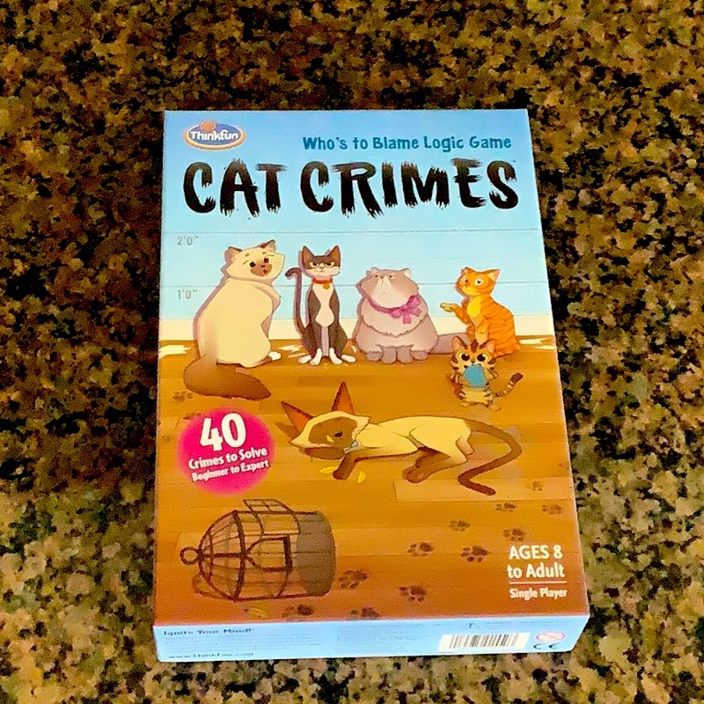 Cat Crimes Who’s to Blame Logic Game
